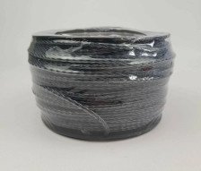 Леска Хопер DUO-SPIRE крученный квадрат с сердечником 4мм х 3LB 125 м бобина серая