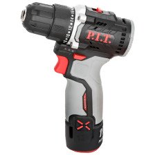 Шуруповерт PIT PBM12K-10В/2 аккумуляторный (12В, 35Нм, 2x2Ач, бесщеточный)