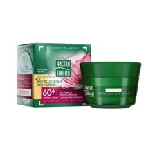 Крем для лица ЧИСТАЯ ЛИНИЯ от 60лет Таволга+Калина 50мл ночной