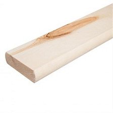 Планка для полока осина (25х85мм) сорт В 2,2м 