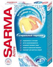 Стиральный порошок САРМА 400гр Универсал Актив Горная свежесть