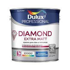 Краска интерьерная Diamond Extra Matt глубокоматовая BW (2,5л) Dulux / Luxium