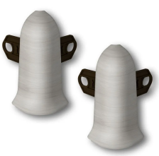 Угол наружный Идеал Классик клён серый с кронштейном 55 мм