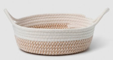 Корзина ручного плетения Визави бежевый 34х24х7 см