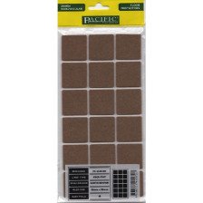 Накладка для ножек войлочная 35х35мм (18 шт)