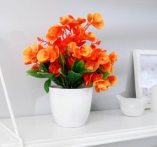 Бонсай "Цветочки с листами" 9х23см, микс 4295771