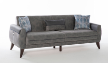 Диван-кровать 3-х местный  COZY COZY-03 цвет серый 202074