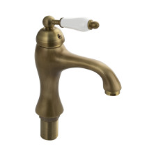 Смеситель для раковины однорычажный BRIMIX бронза 1531