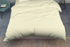 Пододеяльник поплин 180х215 см Сливочный Mariya DeLuxe