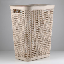 Корзина для белья 35л Пирула латте М2614 