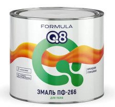 Эмаль ПФ-266 желто-коричневая (1,8кг) Formula Q8