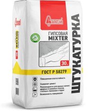 Штукатурка гипсово-цементная MIXTER (30кг) Старатели