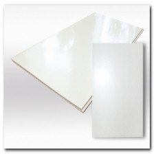 Панель пластиковая (0,25х3) белая глянцевая Идеал Глосси (10)