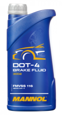 Жидкость тормозная DOT-4 MANNOL 455г