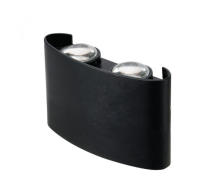 Светильник садово-парковый 4W 360lm 4200K черный 076-039-0004