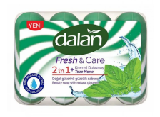 Мыло DALAN Fresh & Care 4х90г Свежая мята экопак