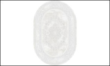 Ковер Zefir A5393A/SF5 ivory-l.beige 1,0х2,0м овал