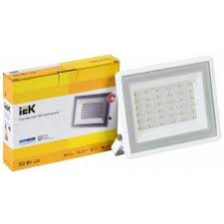 Прожектор светодиодный 50W 6500K Ip65 белый IEK СДО 06-50 LPDO601-50-65-K01