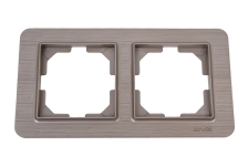 Рамка 2-м Arvia "Lavin" магнитный серый (21 27 4000 022)