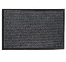 Коврик влаговпитывающий ребристый 40х60см Комфорт (сер)