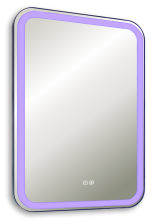 Зеркало Malta-RGB S 550х800 с подсветкой бегущий свет сенсорн выкл