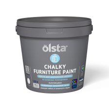 Краска для мебели Chalky furniture paint база С 0,9л OLSTA