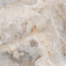 Керамогранит (60х60) Onyx Magic Brown серо-коричневый полированный (CeraDim, Индия)