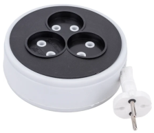 Удлинитель-рулетка  3гн 5м 6A  2x0.75 У6-004 UNIVersal