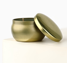 Свеча Новогодняя Богатство аромат Ваниль 6х6х4см