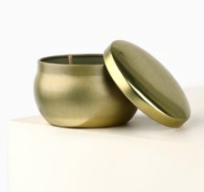 Свеча Новогодняя Богатство аромат Ваниль 6х6х4см