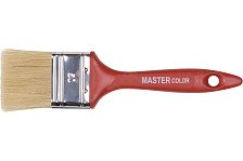 Кисть плоская 70мм натуральная щетина, пластиковая ручка MASTER COLOR 30-0124