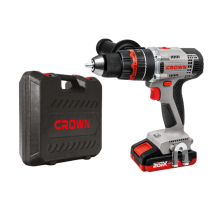 Шуруповерт CROWN аккумуляторный CT21075HMX-2 BMC 20V,  2А/ч 2 аккум