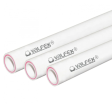 Труба полипропиленовая 20x3,4мм (армированное стекловолокно для отопления) SDR 6 PN25 (100) Vekplast