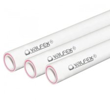 Труба полипропиленовая 20x3,4мм (армированное стекловолокно для отопления) SDR 6 PN25 (100) Vekplast