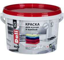 Краска для кухни и ванной база С 2,5л Dali