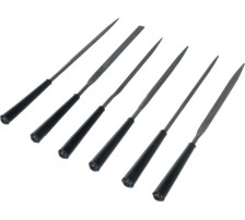 Набор надфилей с пласт ручкой 6шт 100мм 1603-10-Н6