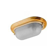 Светильник (банник) 60W дерево овал Е27 НБО 04-60-011 IP54 клен 11571