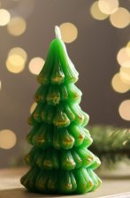 Свечи восковые новогодняя Ёлочка