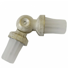 Эркер КОВКА 16мм белое золото