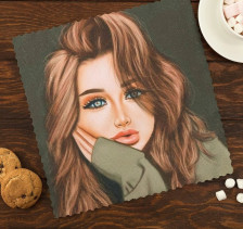 Полотенце полиэстер 30х30 Этель Love Life "Крутая" 4437274