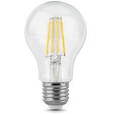 Лампа светодиодная Е27 10W/4000 A60 Gauss (прозрачный филамент)
