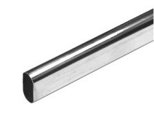 Труба хром овальный 15 х 30 мм