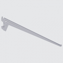 Кронштейн 400 мм серый одинарный