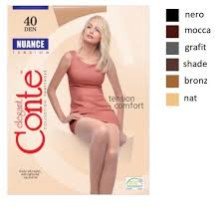Колготки Conte Nuance 40 den р6 shade