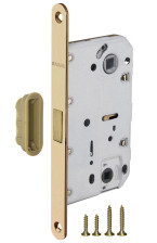 Защелка врезная FUARO M96WC-50 SSG сатинированное золото