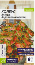 Семена Колеус Визард Коралловый Восход 5 шт (Сем Алт)