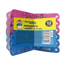 Прищепки для белья 12 штук Мамонтенок