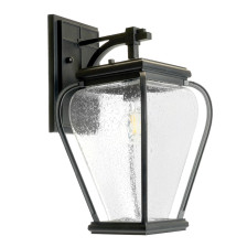 Светильник садово-парковый 60W Е27 черный PL741 на стену