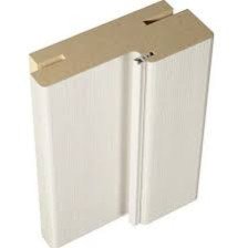 Коробка дверная с уплотнителем телескоп 80х26х2070мм ясень белый (Schlager)