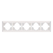 Рамка 5-м NE-AD Aras 93-10-19 горизонтальная белый